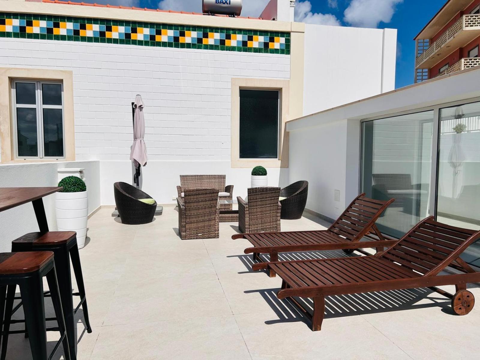 Foz Beach House - Rooftop & Sea View Foz do Arelho Exteriér fotografie